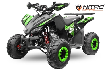 NITRO MOTORS 125cc midi Kinder Quad Rizzo RS7-3G Platin